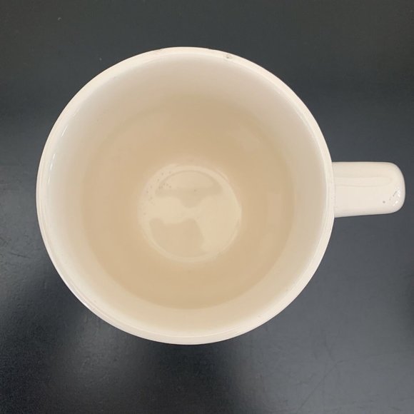 Rae Dunn Typewriter Font PEACE big Coffee Mug Cup Artisan Collection by Magenta - Picture 2 of 6